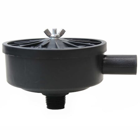 Interstate Pneumatics Compressor Air Filter1/2 Inch MPT Paper Cartridge + Plastic Body SA9